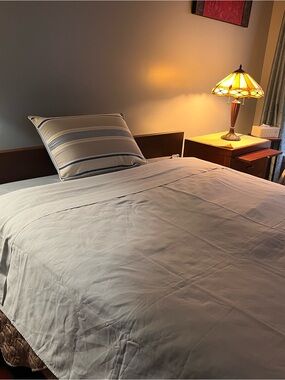 Charter Club White Bedding Full size flat sheet